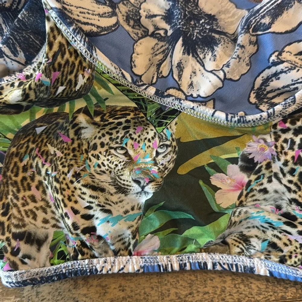 Maaji girls two piece reversible swim suit size 12 - Picture 6 of 7